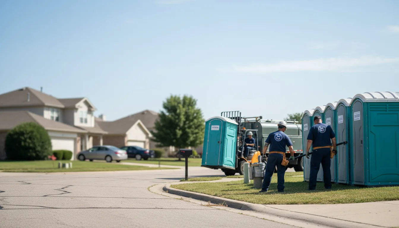 Porta Potty Rental in Council Grove, KS near me